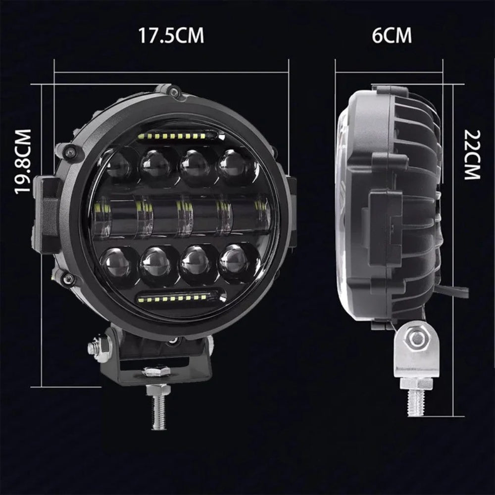 7 Inch High Power LED Driving Light Long Range Spotlight