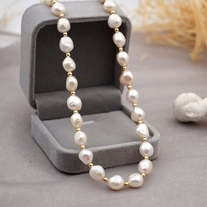 Celeste Freshwater Pearl Pendant Necklace Timeless Elegant Women Jewellery