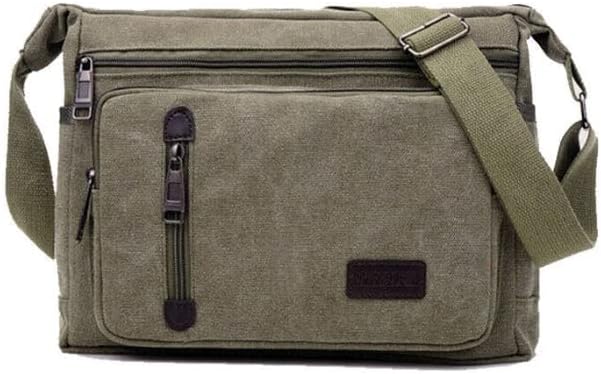 ClassicLine Canvas Messenger Shoulder Bag Timeless Everyday Crossbody