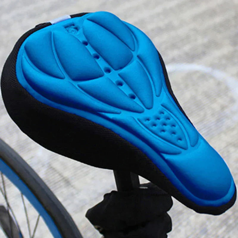 ComfortRide Bike Seat Cover with Gel Padding and Breathable Design