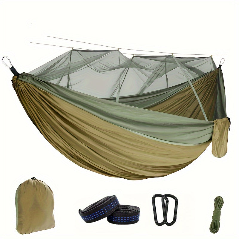 Double Camping Hammock with Mosquito Net Portable Outdoor Hammock