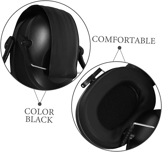 Foldable Noise Cancelling Ear Protectors Comfortable Hearing Protection Ear Muffs