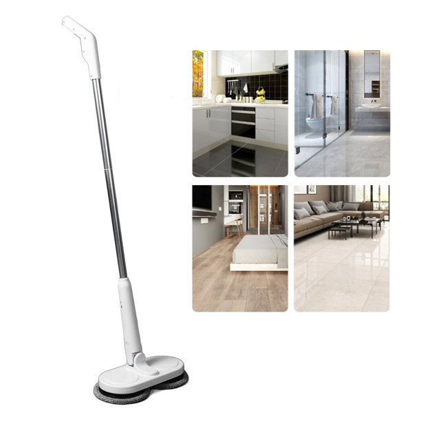 GlidePro Cordless Smart Mop with Spray Function and Reusable Pads for Effortless Floor Cleaning