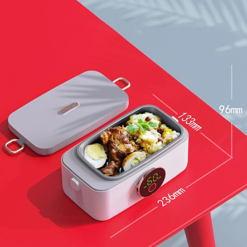 HeatMate Pro Wireless Heated Lunchbox Portable Food Warmer