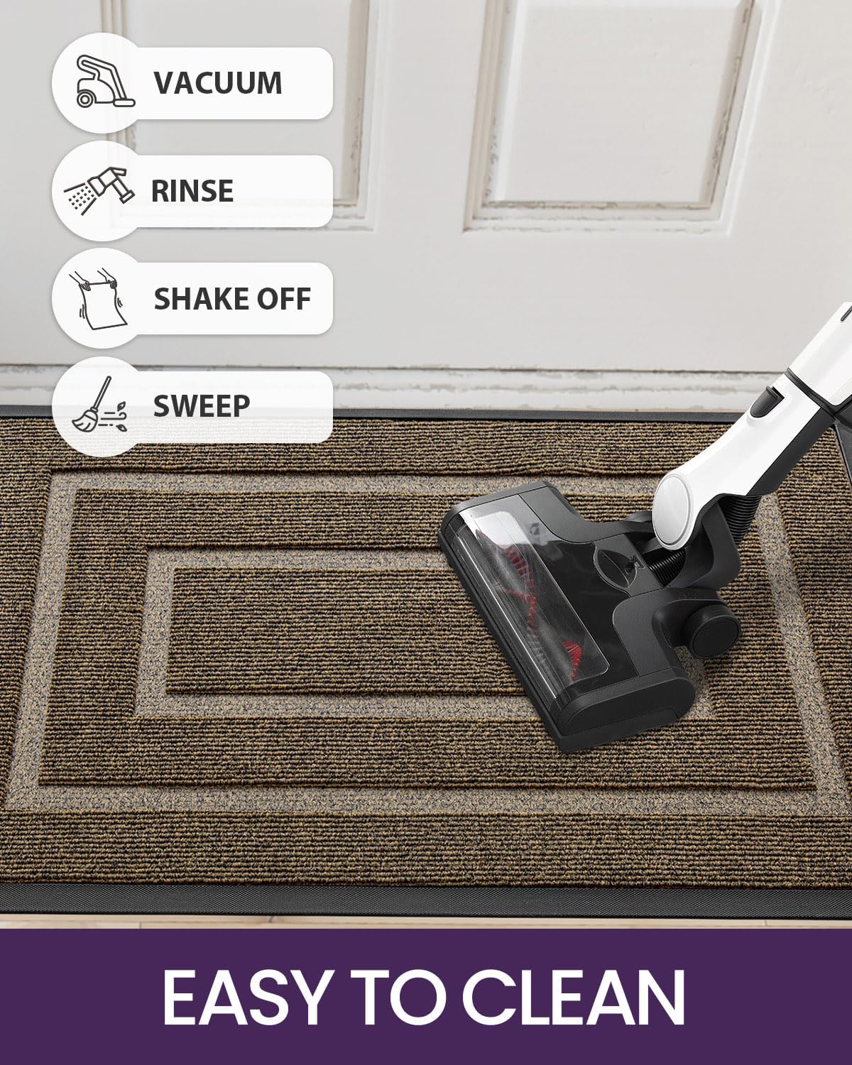 Heavy Duty Indoor Outdoor Doormat Non Slip Waterproof