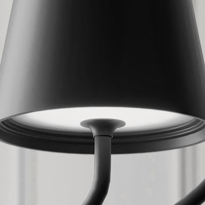 LumiCord Wireless LED Hanging Lamp Rechargeable Pendant Light