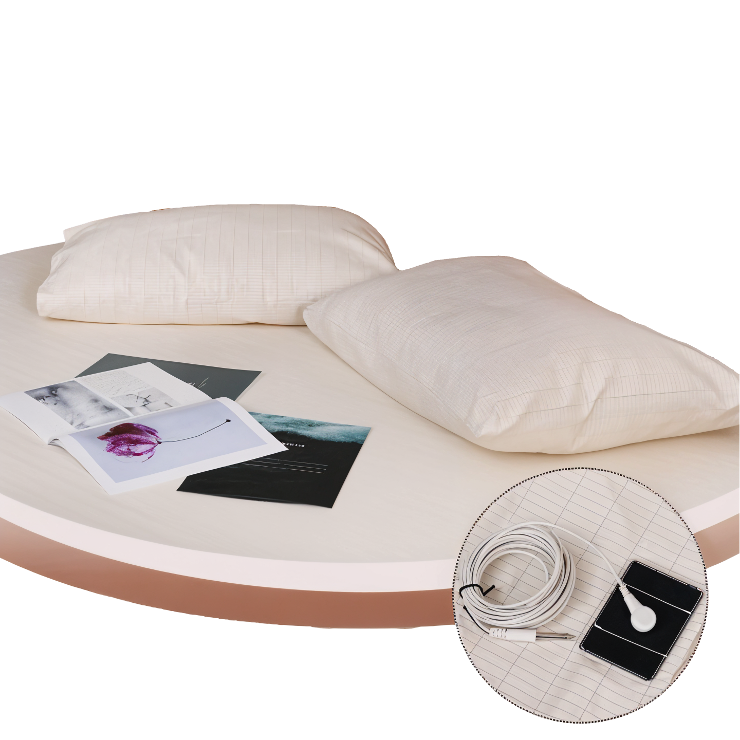 Premium Grounding Bed Sheet Conductive Cotton Fitted Earthing Sheet