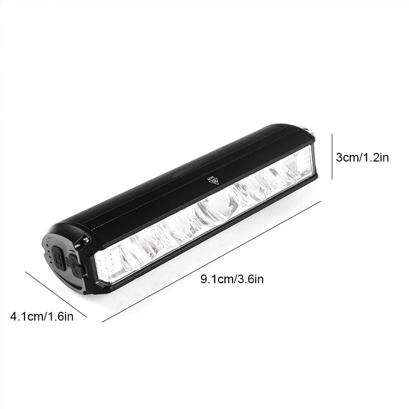 Rechargeable 900 Lumen LED Bike Light for Night Riding