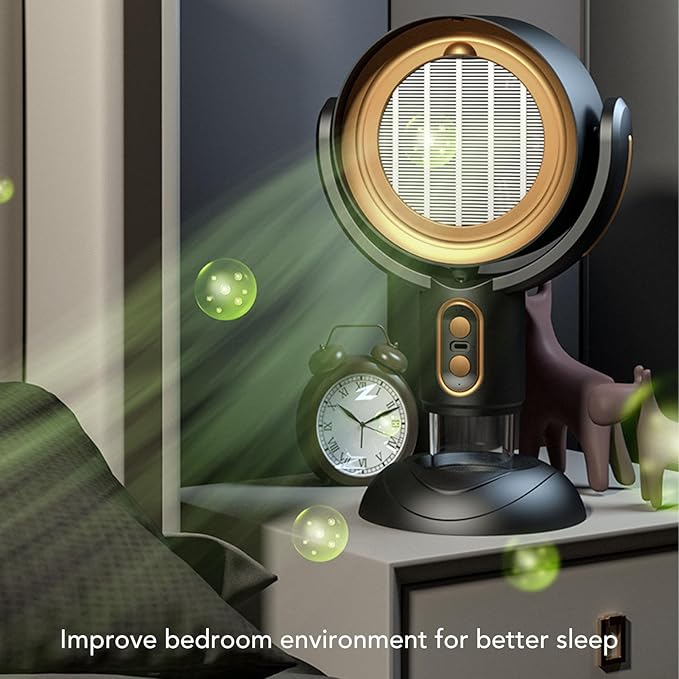 SmokeClear Compact Air Purifier for Smoke and Odour Control