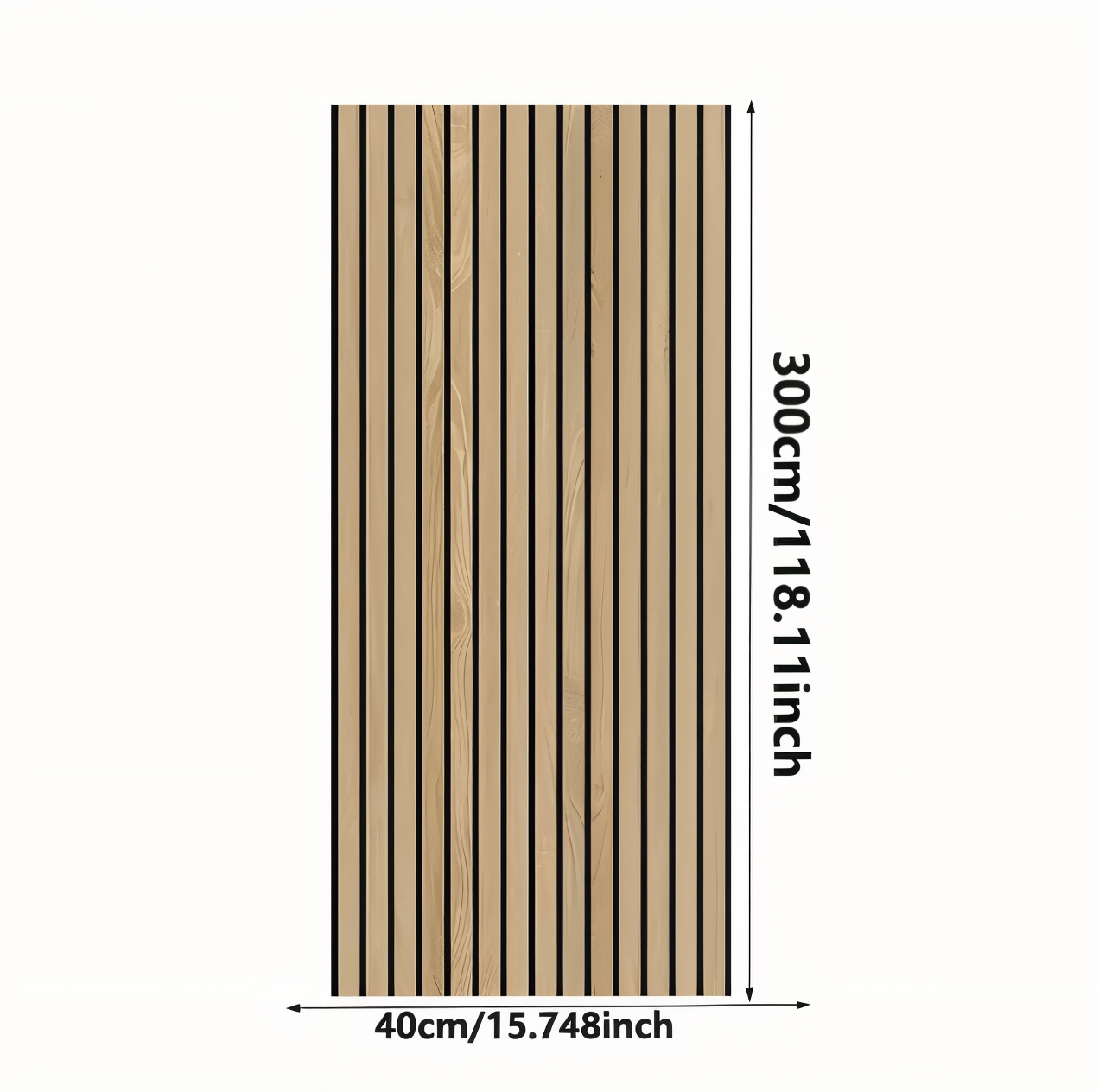 StickieFast 3D Wood Texture Wall Panels with Easy Self Adhesive Design