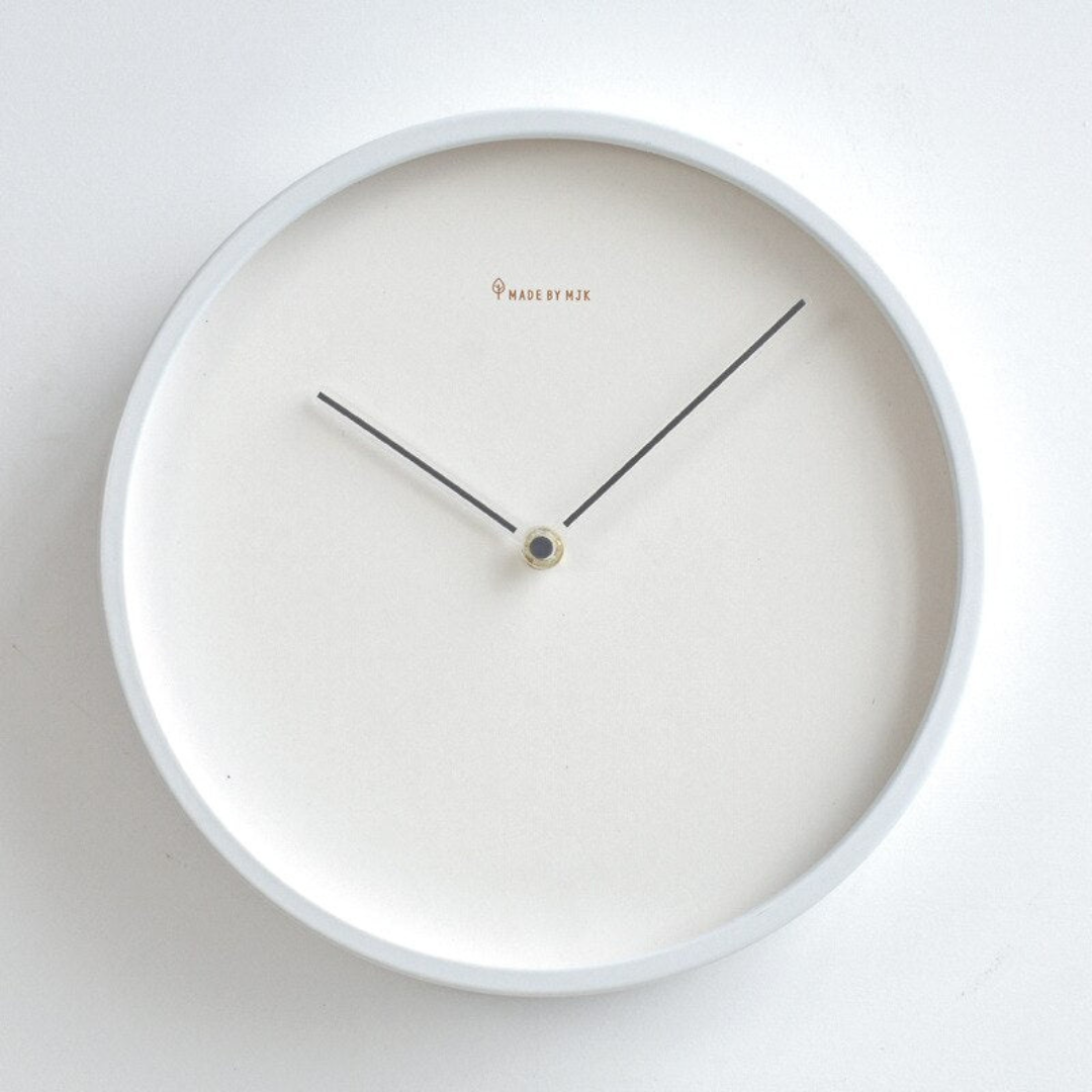 Veyra Minimalist Scandinavian Wall Clock Modern Nordic Design