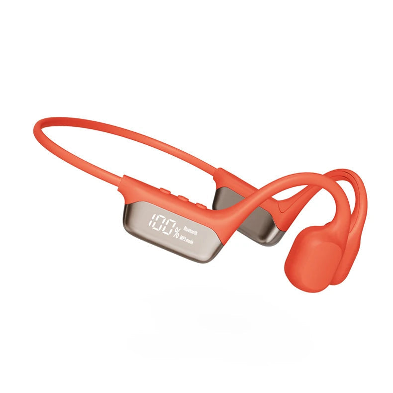 Waterproof Bone Conduction Swimming Headphones with MP3 and Bluetooth