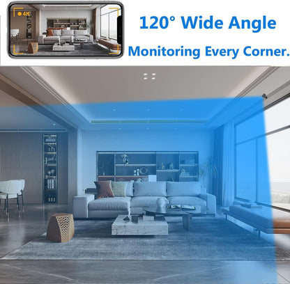 1080P Full HD Indoor Wi-Fi Camera with Night Vision and Motion Detection