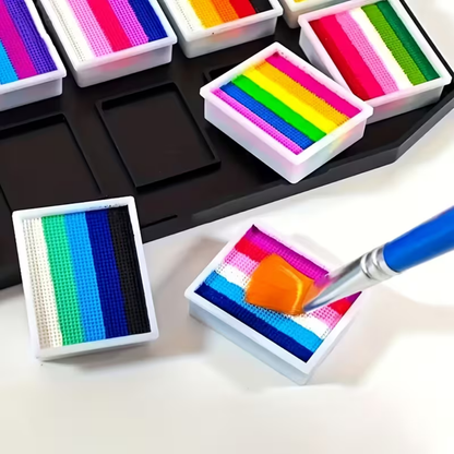 Waschbares Gesichts- und Körperfarben-Set mit 12 Farben