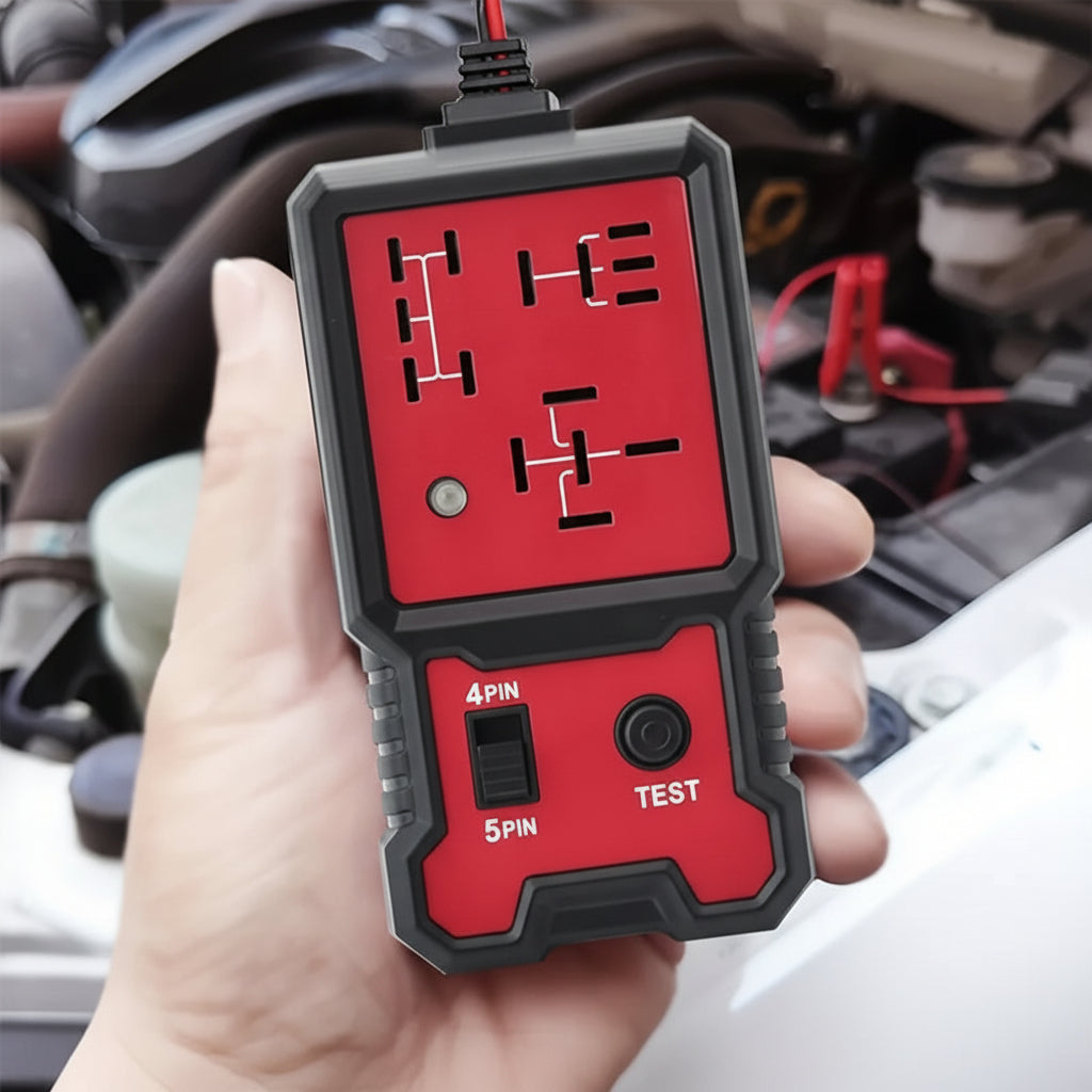 12V Car Battery Tester LED Voltage Relay Circuit Testing Tool