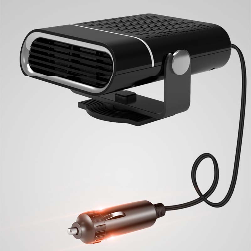 12V Portable Car Heater and Ventilator with 360° Rotating Airflow