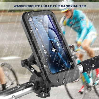 15W Power Bank Bike Handlebar Phone Mount Waterproof with USB Charging