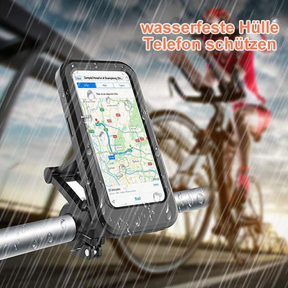 15W Power Bank Bike Handlebar Phone Mount Waterproof with USB Charging