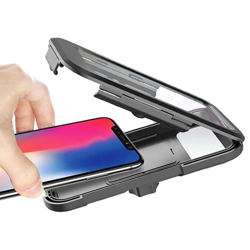 15W Power Bank Bike Handlebar Phone Mount Waterproof with USB Charging