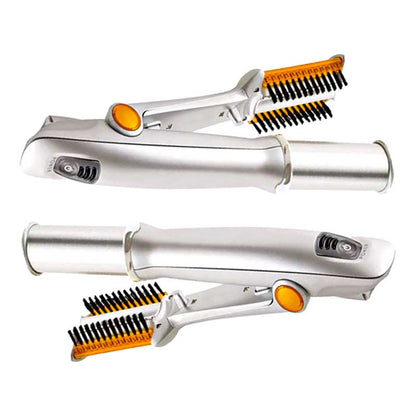 2 in 1 Rotating Hair Brush for Styling and Smoothing