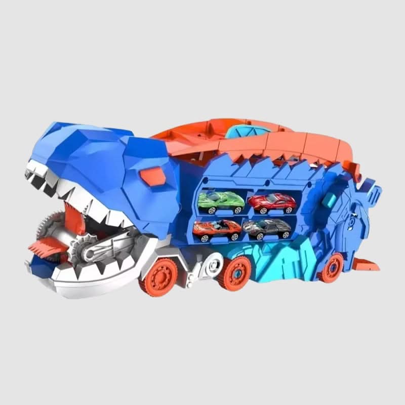 2-in-1 Transforming Dinosaur Car Toy for Creative Kids' Play