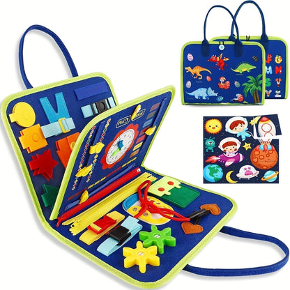 25-in-1 Sensory Press Panel for Toddlers