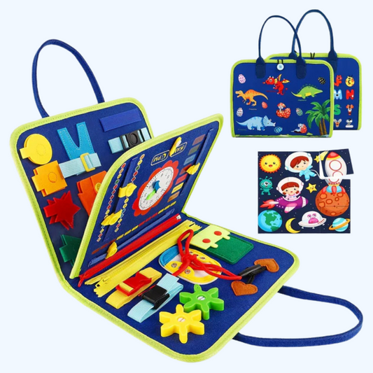 25-in-1 Sensory Press Panel for Toddlers