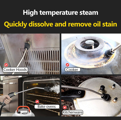 2800W High Pressure Steam Cleaner for Deep and Effortless Cleaning