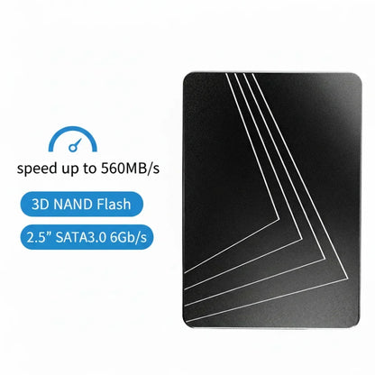 2.5 Inch SATA SSD High Speed Storage Drive for Laptop and Desktop