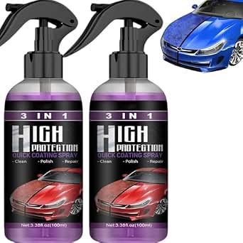 3 in 1 Car Coating Spray for Exterior Surface Care