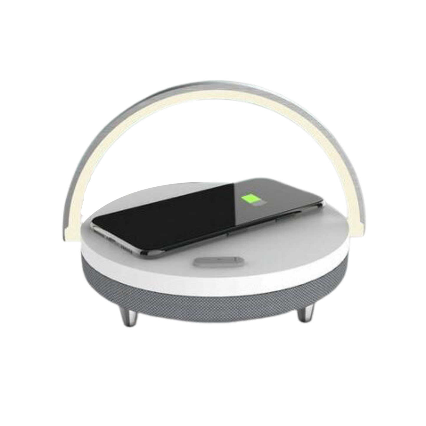 3 in 1 LED Desk Lamp with Bluetooth Speaker and Wireless Charger
