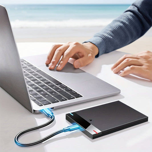 Unidad SSD portátil de 320GB por USB para respaldar y transferir archivos