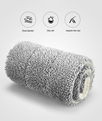 360° Mop and Bucket Set with Aluminum Handle and Microfiber Pads