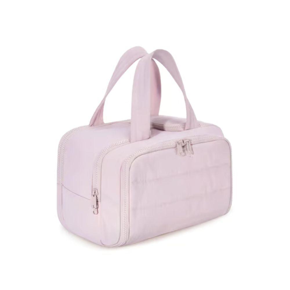 4 in 1 Puffy Toiletry Bag for Women Large Makeup and Skincare Organizer
