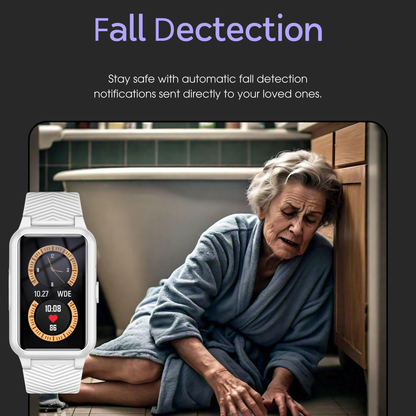 4G Senior Smartwatch with Fall Detection, GPS Tracking and SOS Alerts