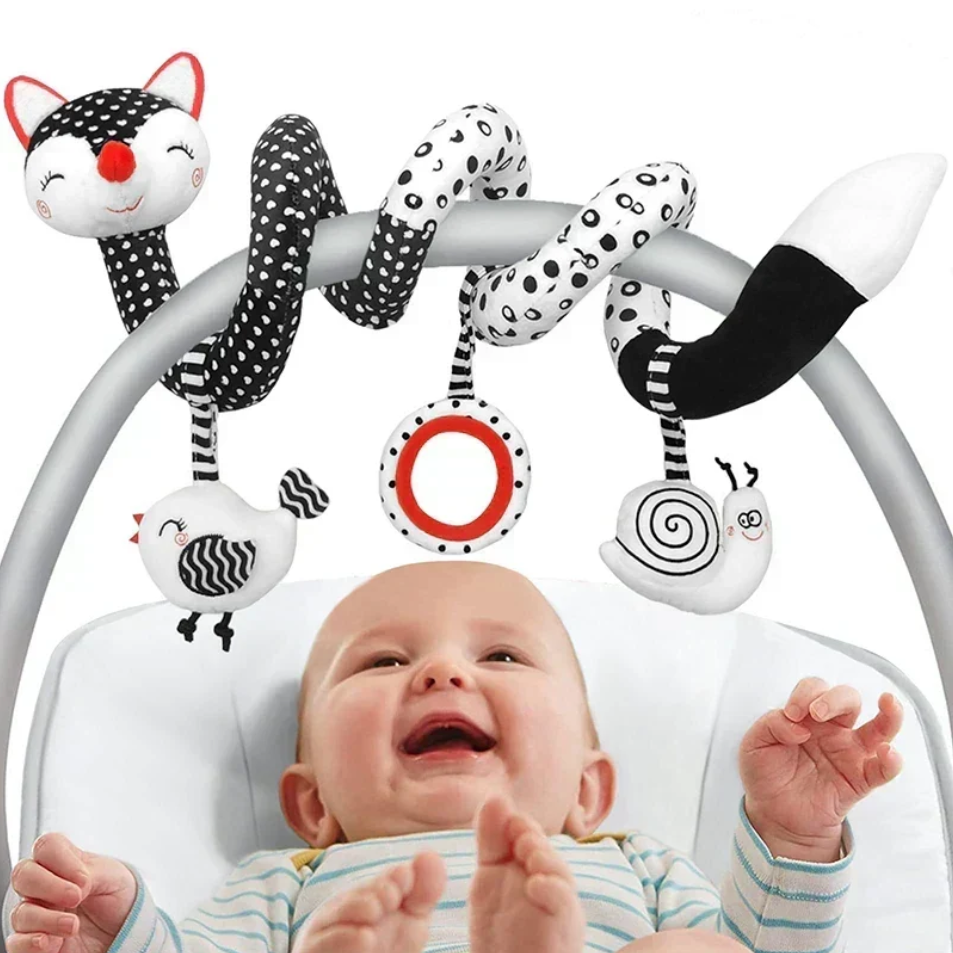 Baby Spiral Car Seat and Pram Sensory Toy
