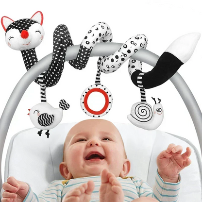 Baby Spiral Car Seat and Pram Sensory Toy