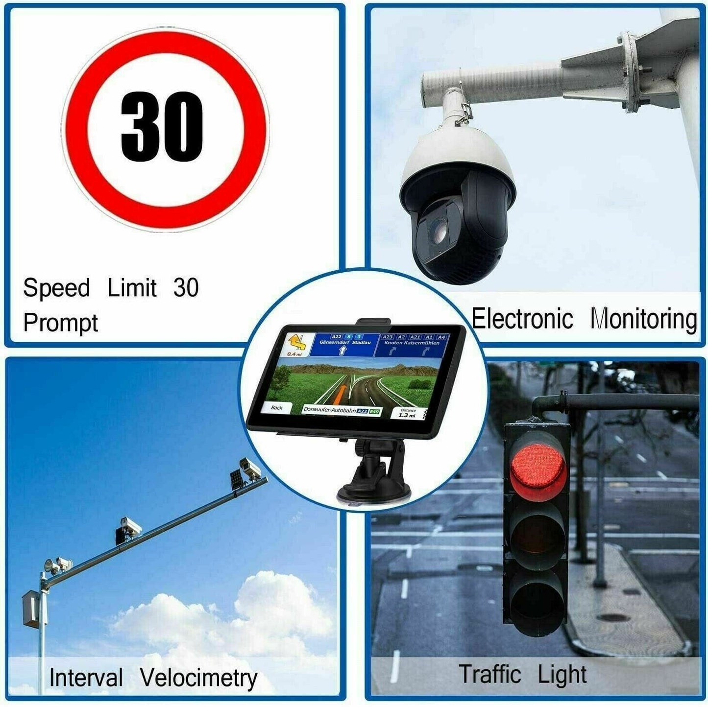 7" GPS Navigation System – 2026 Upgraded Sat Nav for Cars & Trucks