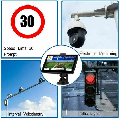 7" GPS Navigation System – 2026 Upgraded Sat Nav for Cars & Trucks