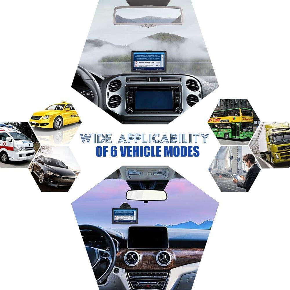 7" GPS Navigation System – 2026 Upgraded Sat Nav for Cars & Trucks