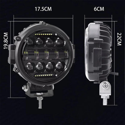 7 Inch High Power LED Driving Light Long Range Spotlight