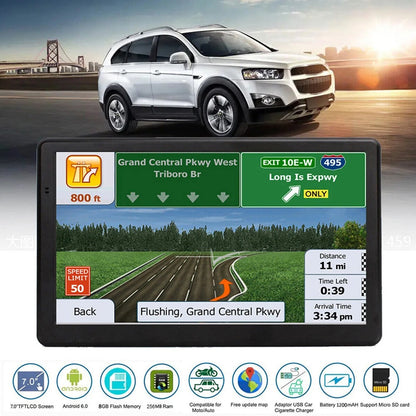 7 Inch Multi Mode GPS Navigation System for Truck Car and Van