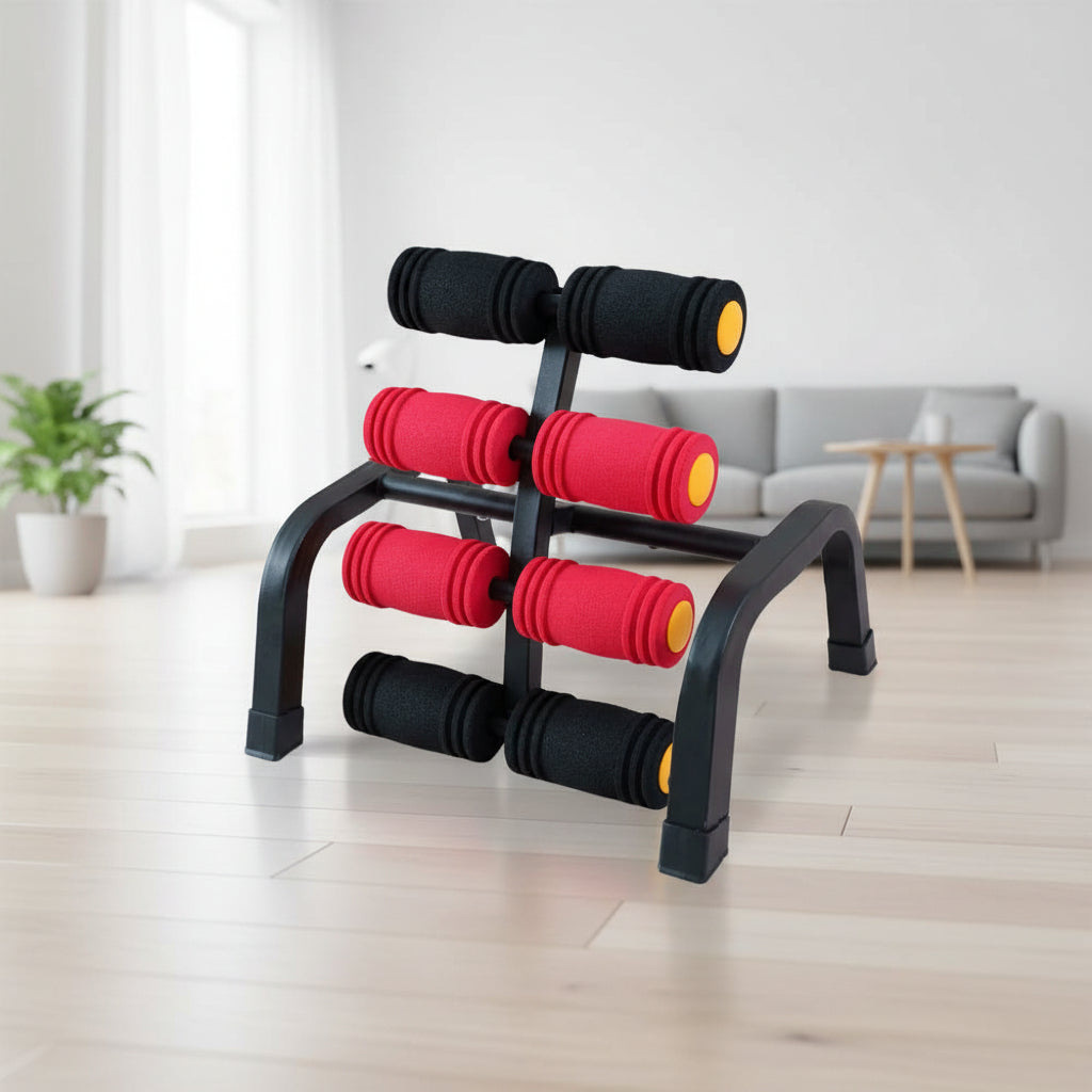 Ab Trainer Core Strength Crunch Machine Home Fitness Workout Equipment