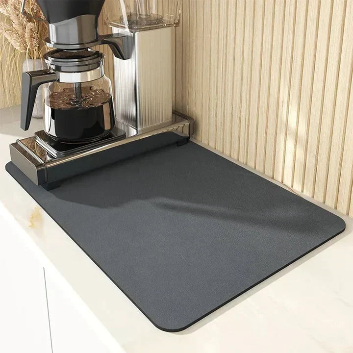 Absorbent Kitchen Drip Mat for Countertops