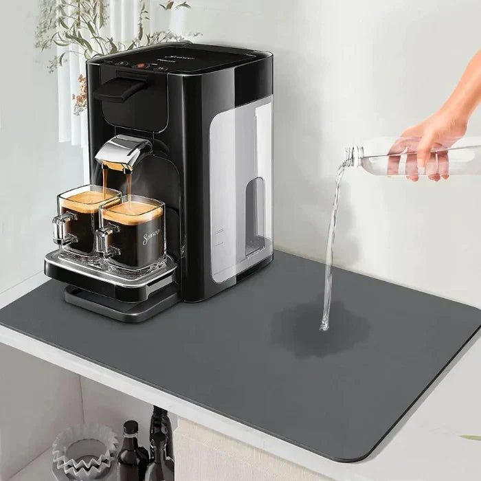 Absorbent Kitchen Drip Mat for Countertops