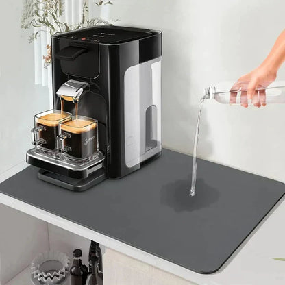 Absorbent Kitchen Drip Mat for Countertops