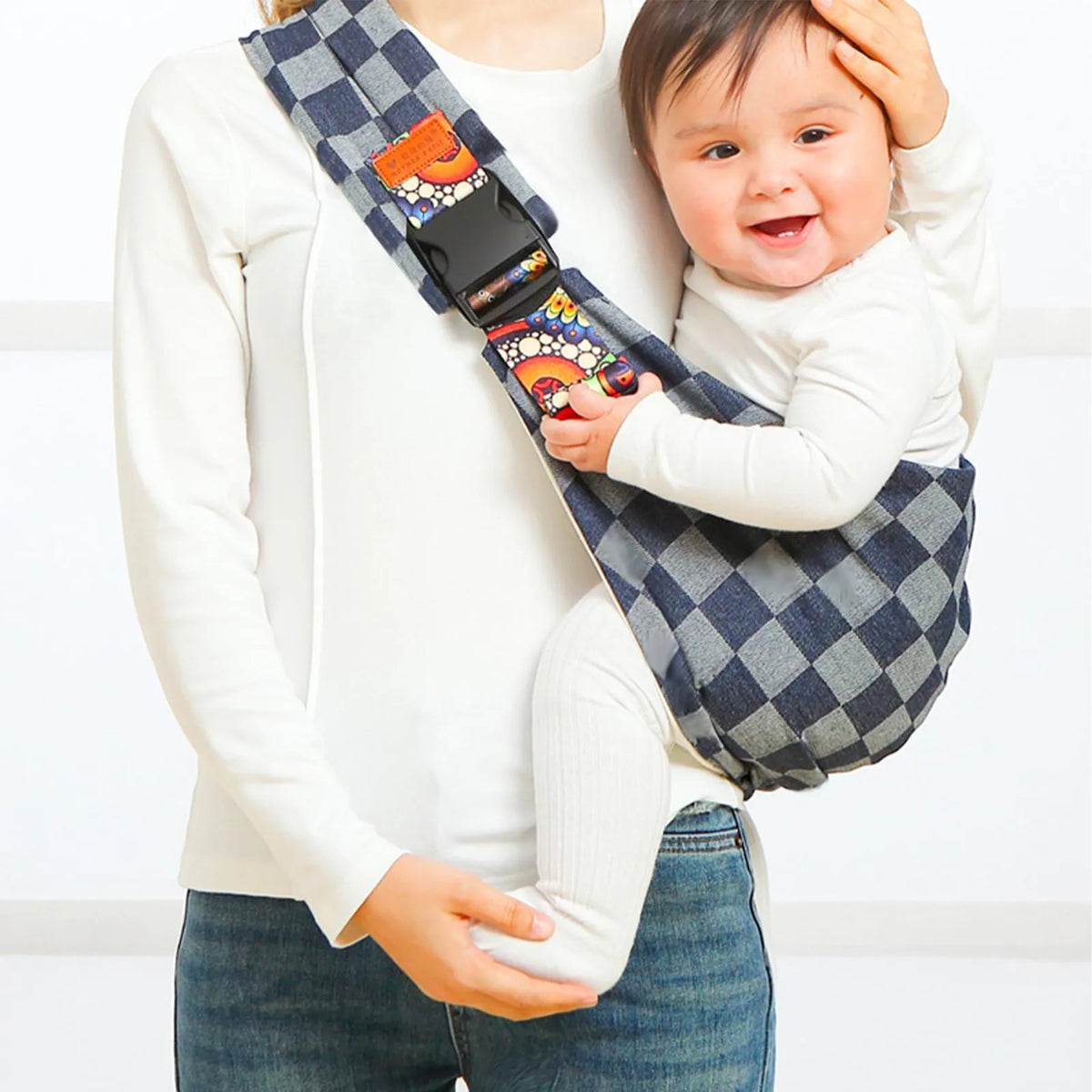 Adjustable Baby Hip Carrier Wrap with Flexible Carrying Positions