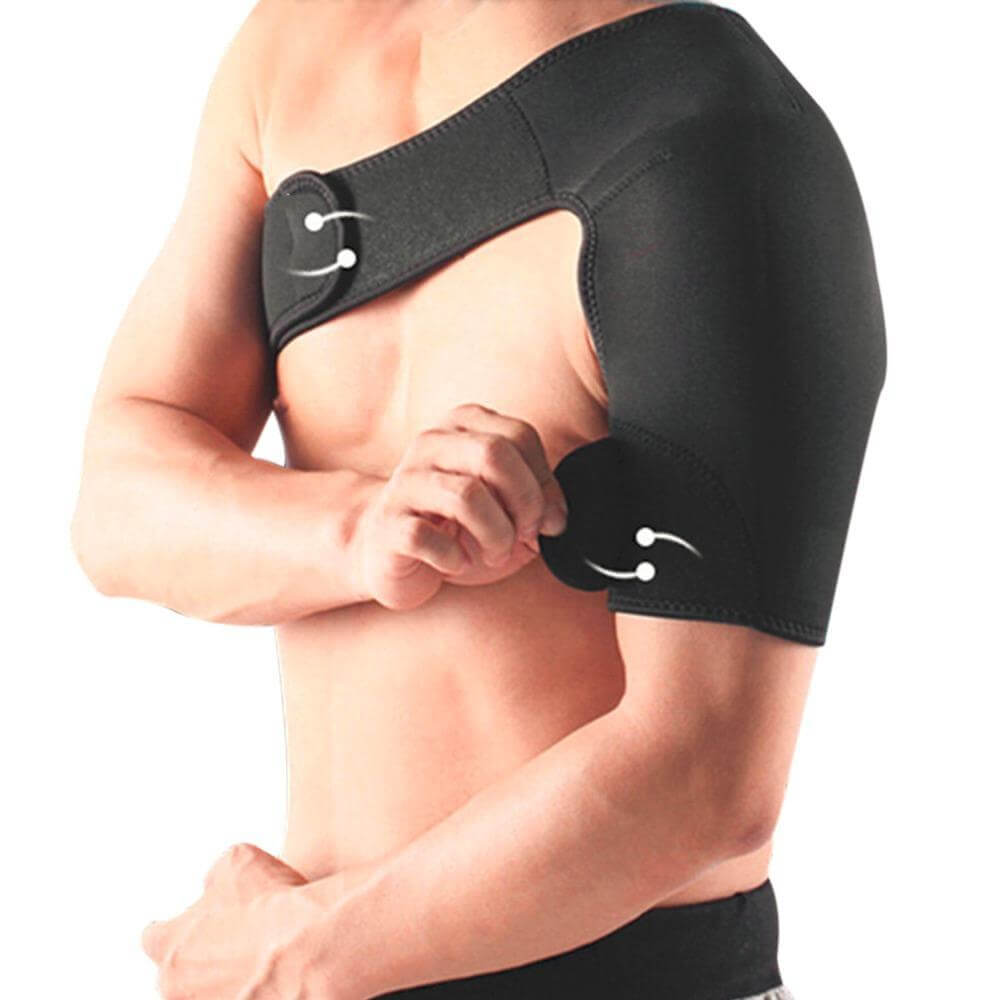 Adjustable Compression Shoulder Brace with Breathable Neoprene Blend