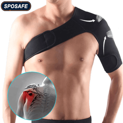 Adjustable Compression Shoulder Brace with Breathable Neoprene Blend