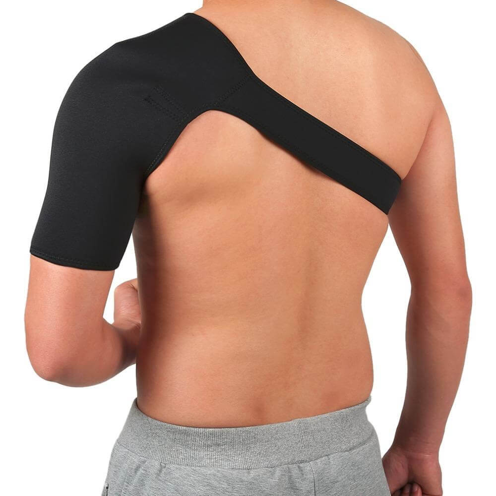 Adjustable Compression Shoulder Brace with Breathable Neoprene Blend